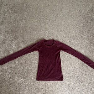 Lululemon Swiftly Tech Long Sleeve Top